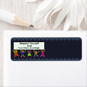 Respect Yourself Return Address Label