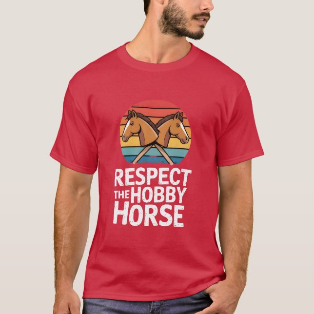 Respecthe Hobby Horse family T-Shirt (Front)
