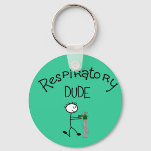 Respiratory DUDE T-Shirts & Gifs Key Ring