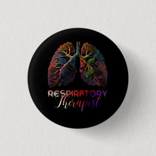 Respiratory Therapist Assistant RT Care Week Thera 3 Cm Round Badge