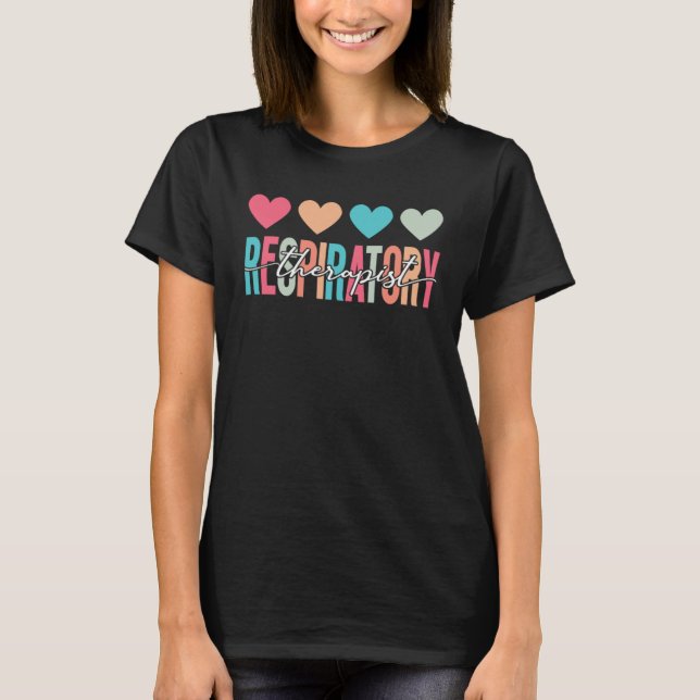 Respiratory Therapist Cardiology Pulmonology Docto T-Shirt (Front)