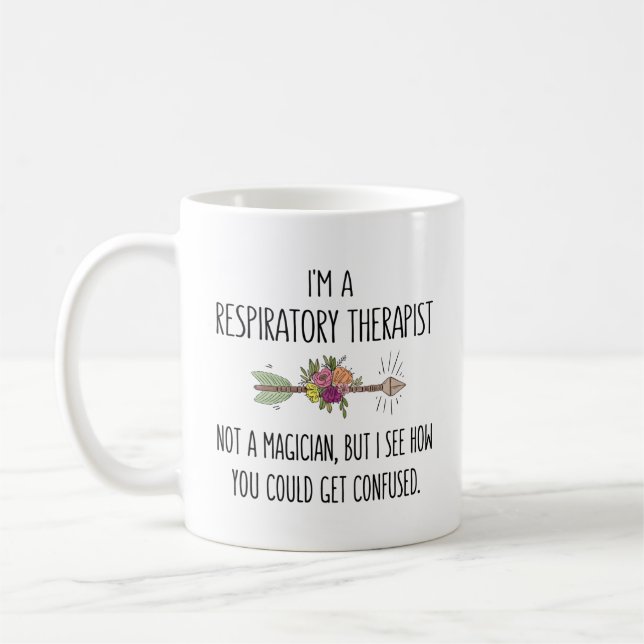 Respiratory Therapist Coffee Mug (Left)