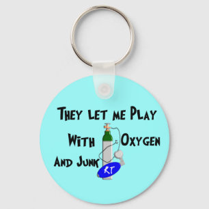 Respiratory Therapist Funny Gifts Key Ring