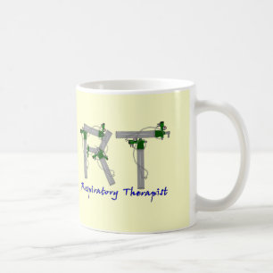 Respiratory Therapist Gifts O2 Tank Design Coffee Mug