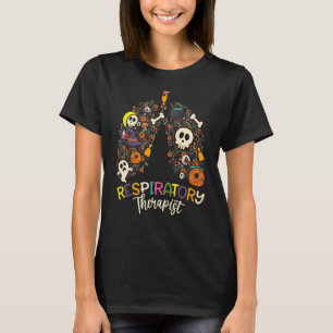 Respiratory Therapist Halloween Vibes Respiratory T-Shirt
