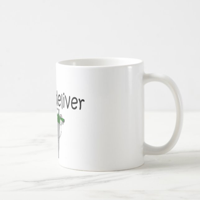 Respiratory Therapist "I Deliver"  (Oxygen) Coffee Mug (Right)