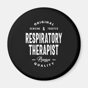 Respiratory Therapist Job Title Gift Magnet