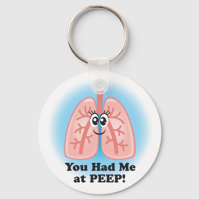 Respiratory Therapist Key Chain (Front)
