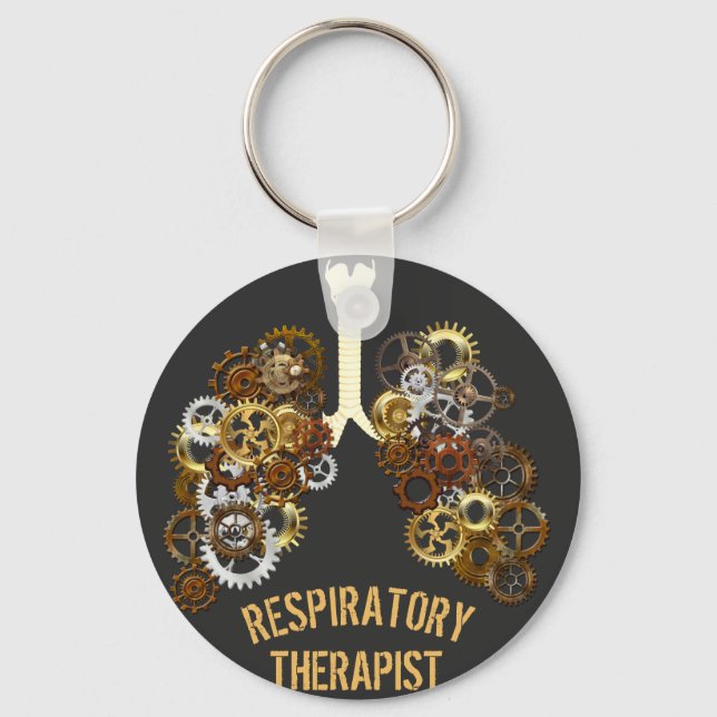 Respiratory Therapist Key Ring (Front)