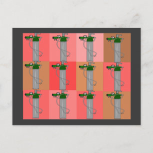 Respiratory Therapist Pink Popart Gifts Postcard