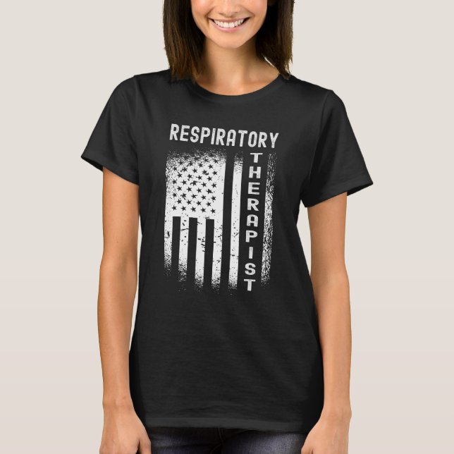 Respiratory Therapist Respiratory Therapy T-Shirt (Front)