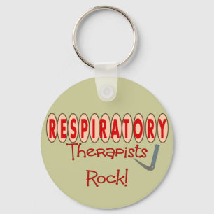 Respiratory Therapist ROCK Key Ring