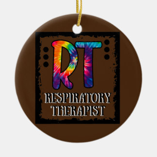 Respiratory Therapist RT  Ceramic Tree Decoration