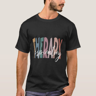 Respiratory Therapist Rt Rta Retro Vintage Distres T-Shirt