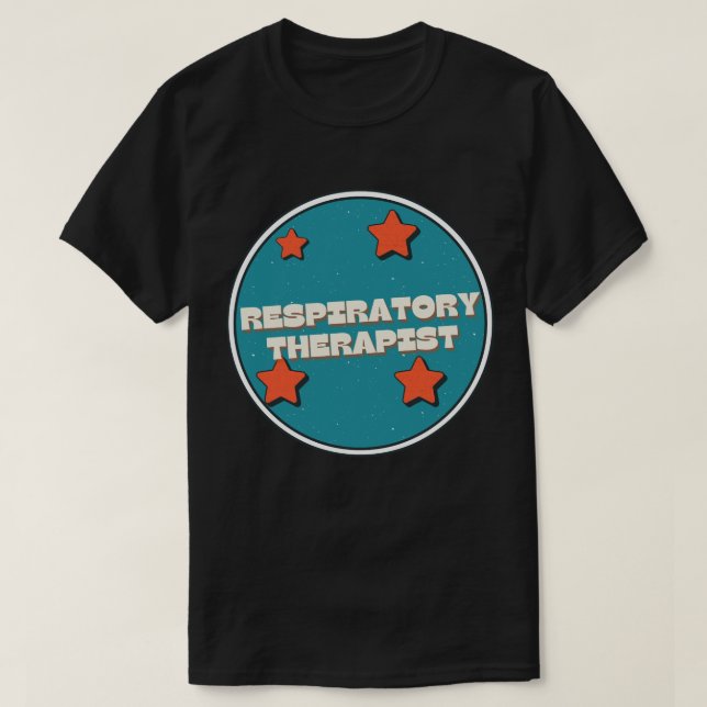 Respiratory Therapist T-Shirt (Design Front)