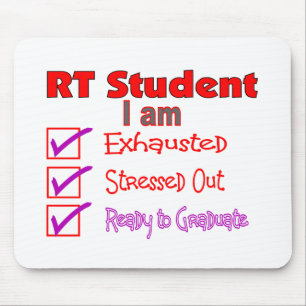 Respiratory Therapy Student--Stressed Out! Mouse Pad