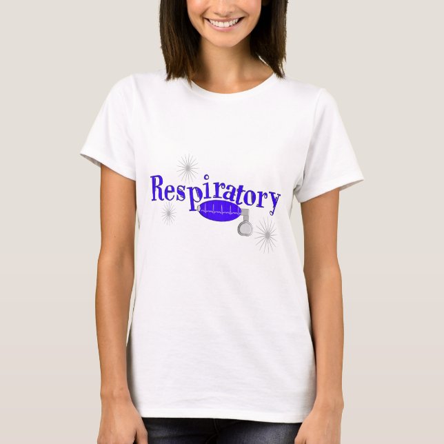 Respiratory Therpist T-Shirt Ambu Bag Design (Front)