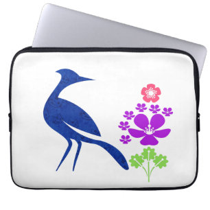 resplendent peacock laptop sleeve