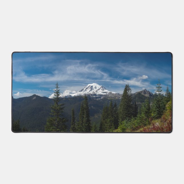 Resplendent Rainier Desk Mat (Front)