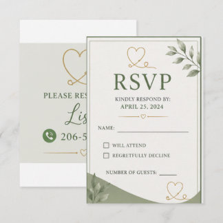 Respons card