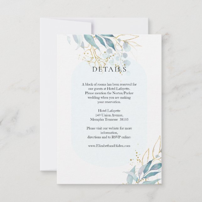 Response Card (Front)