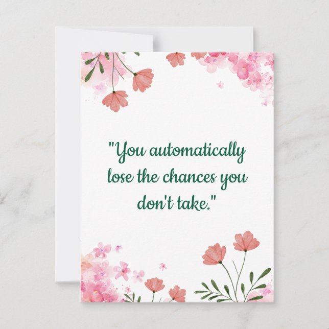 Response Card (Front)