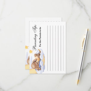 Response Card Baby Shower.