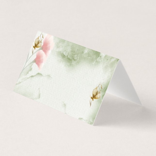 Response cards folded card  (Front)