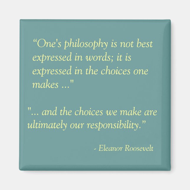 Responsibility Magnet (Front)