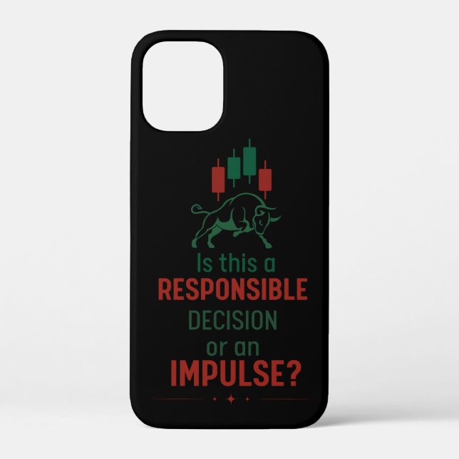 Responsible Decision – Trading Discipline Case-Mate iPhone Case (Back)