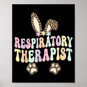 Resratory Therast Easter Rt Nurse Eggs Men Women Poster