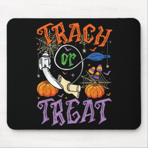 Resratory Therast Trach Or Treat Icu Rn Halloween  Mouse Pad