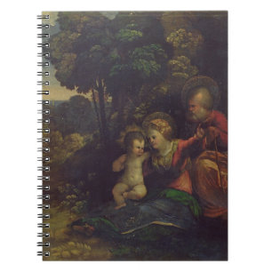 Rest During the Flight into Egypt, c.1510-12 (oil Spiral Notebook