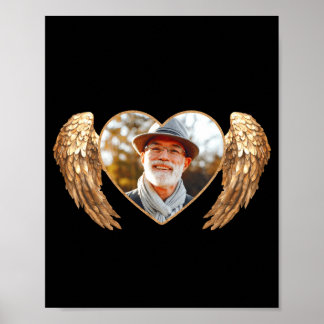 Rest in peace loving memory mom dad memorial 2w1  poster