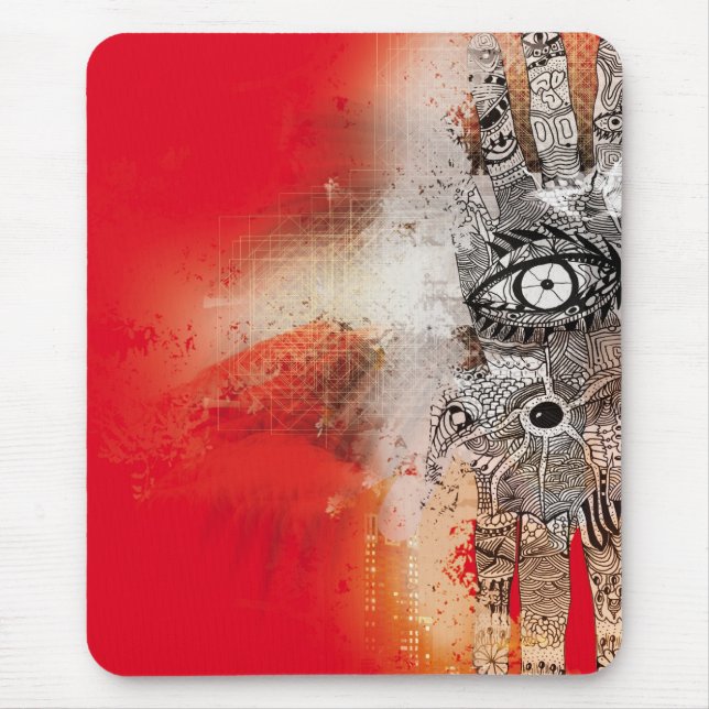 Rest in peace mouse pad (Front)