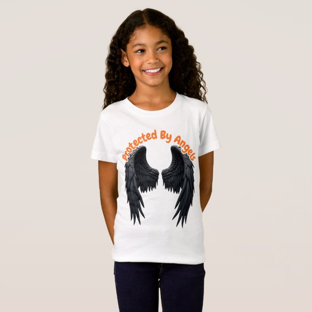 rest in peace tshirts angel wings (Front Full)