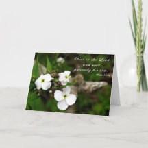 "Rest in the Lord" - Scripture Card