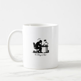 Rest Inspirational Mental Health Design Coffee Mug