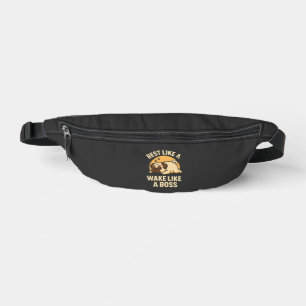 Rest Like A Pug - Wake Like A Boos Bum Bags