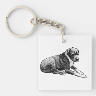 Rest Mark, Comic Accent Key Ring