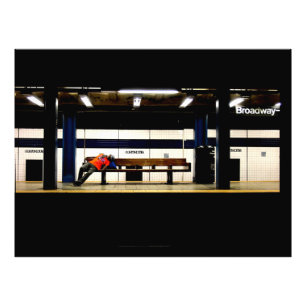 Rest on Broadway Photo Print