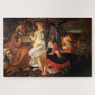 Rest on the Flight into Egypt (1597) by Caravaggio Jigsaw Puzzle