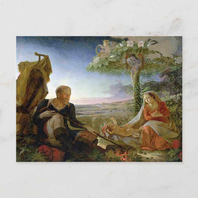 Rest on the Flight into Egypt, 1805-6 Postcard (Front)