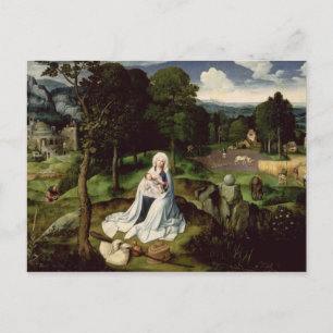 Rest on the Flight into Egypt Postcard