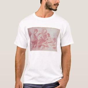 Rest on the Flight into Egypt (red chalk on paper) T-Shirt