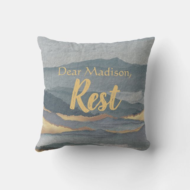 Rest Scripture Cushion (Back)