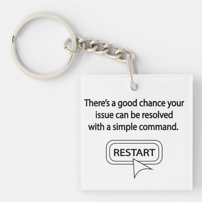 Restart Key Ring (Front)