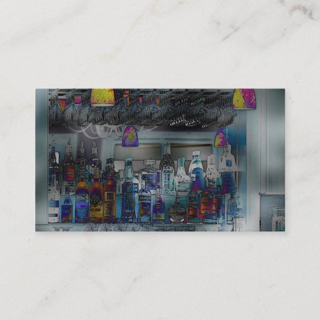 Restaurant/Bar Business Card (Front)