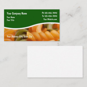 Restaurant Business Cards