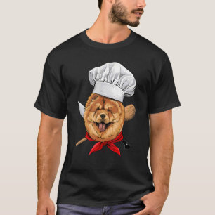 Restaurant Chow Chow Chef Cook Kitchen Cooking Pe T-Shirt